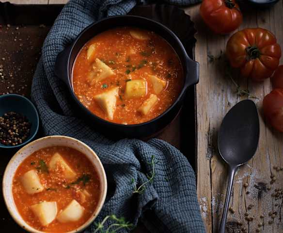 Slow Cooking Wurzelgemüsetopf
