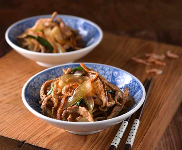 醬香什錦炒寬粉