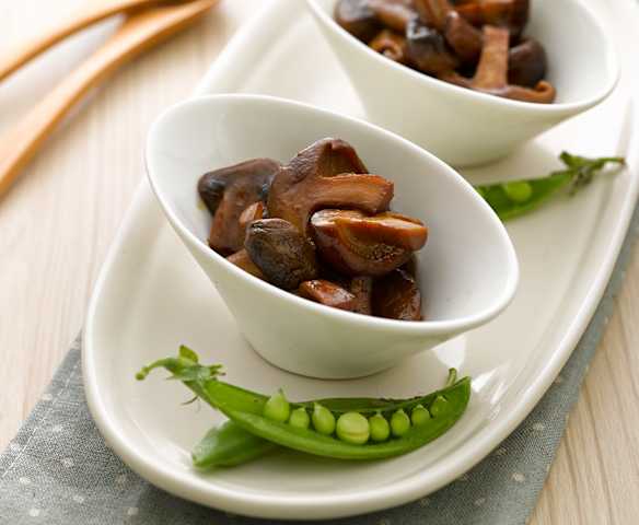 炒双菇 炒双菇