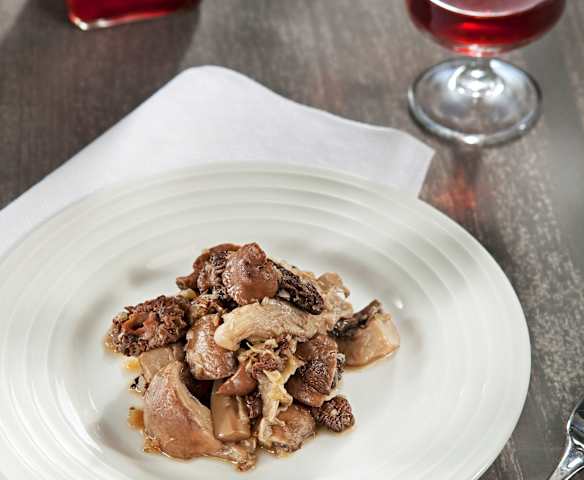 Guiso de setas de primavera