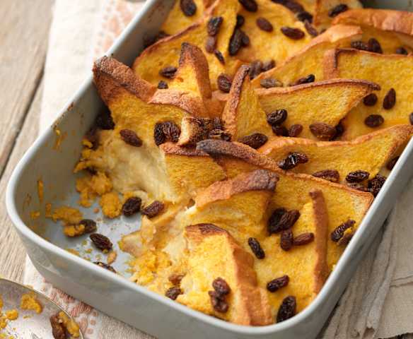 Butternut-Brioche-Auflauf
