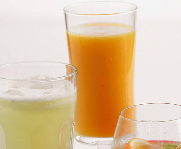 Néctar de manga e laranja