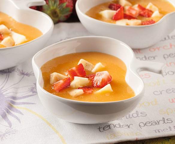 Natillas de frutas
