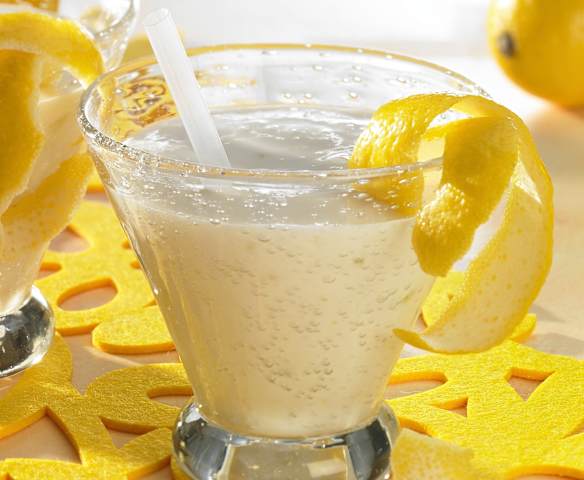 Zitronen-Milchshake
