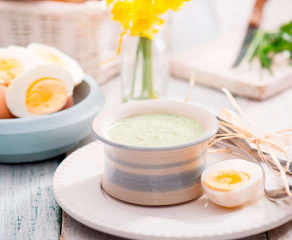 Zielony sos wielkanocny