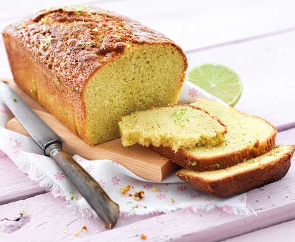 Cake au citron vert