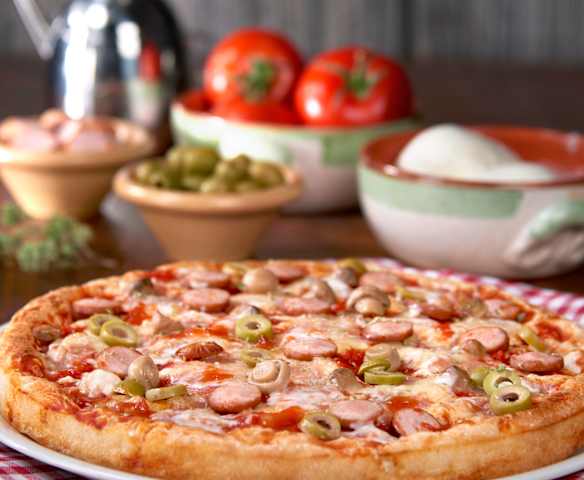 Pizza "come in pizzeria" (senza glutine)