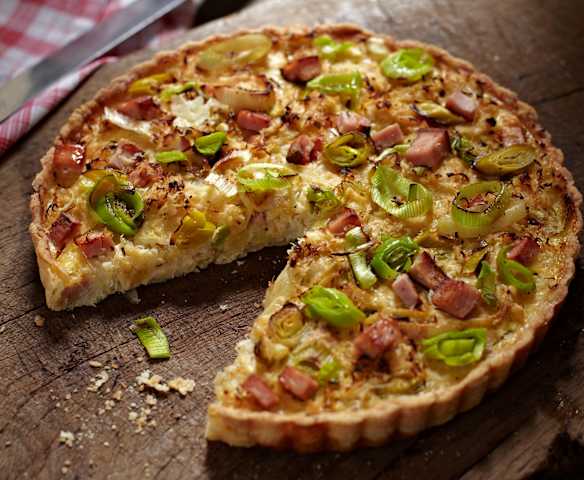 Quiche s kysaným zelím