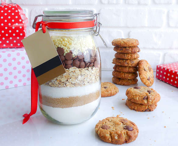 Yulaflı Kurabiye Kavanozu