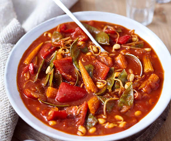 Asia-Gemüse süß-sauer