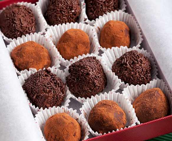 Τρούφες μόκας