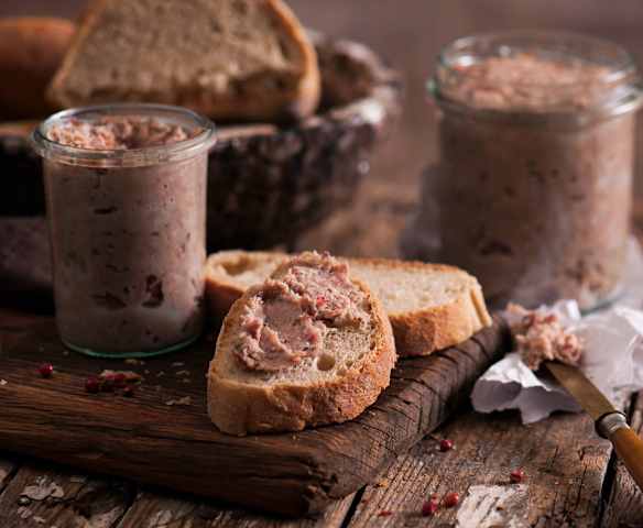 Rillettes z kaczką i wieprzowiną