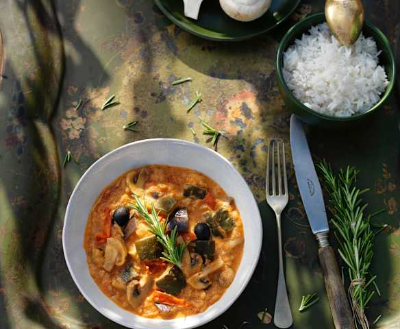 Vegetable Stroganoff