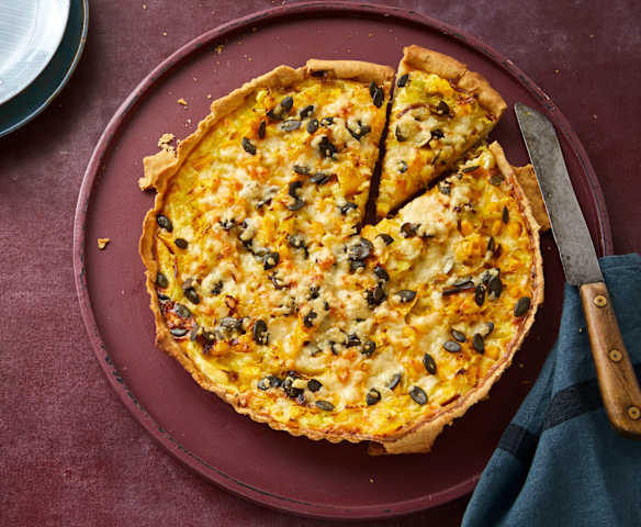 Kürbis-Tarte