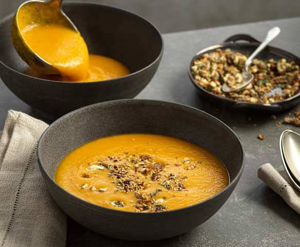 Süßkartoffel-Kurkuma-Suppe