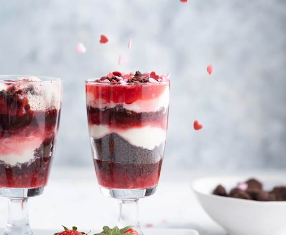 Chili-Schoko-Dessert