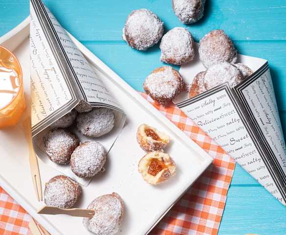 Beignets sucrés au potiron