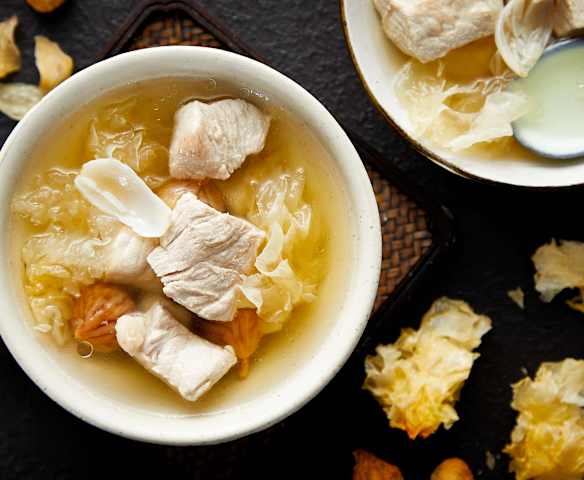 瘦肉无花果银耳汤