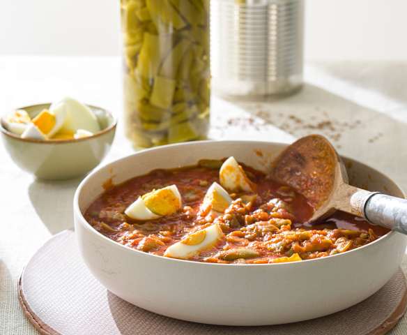 Asadillo de judías verdes