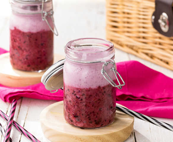 Smoothie ai due colori Smoothie ai due colori