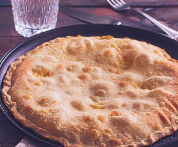 Focaccia al formaggio di Recco