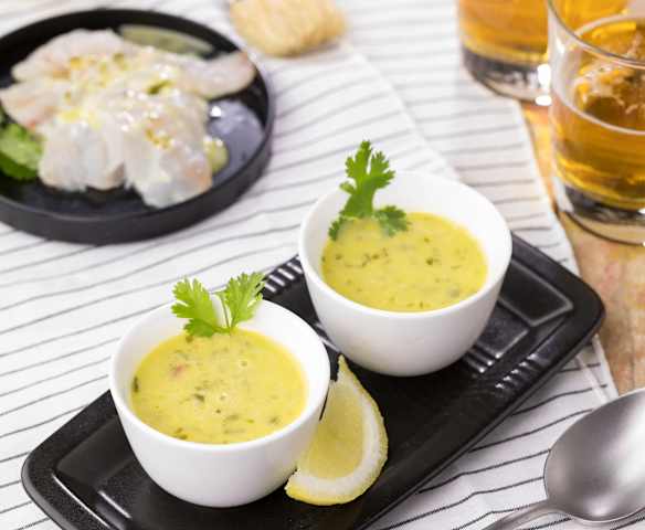 Marinatura limone e coriandolo