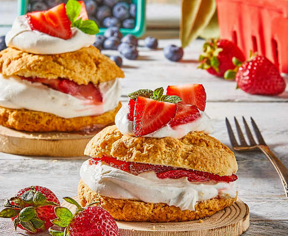 Shortcake canadien aux fraises Shortcake canadien aux fraises