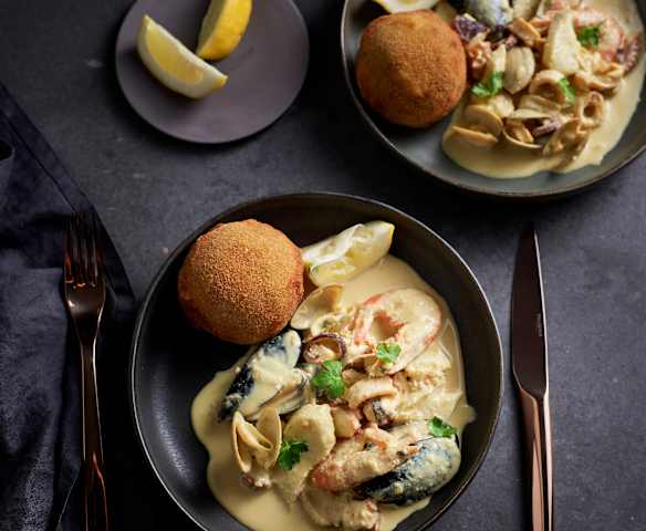 Opérette de fruits de mer