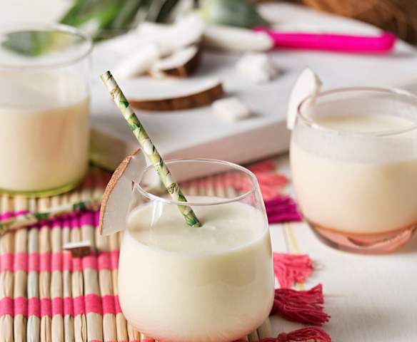 Pina colada mocktail