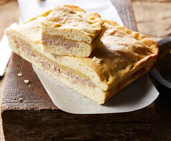 Focaccia à la saucisse