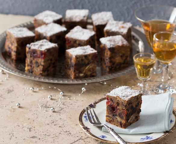 Gluten free Christmas fruit cake
