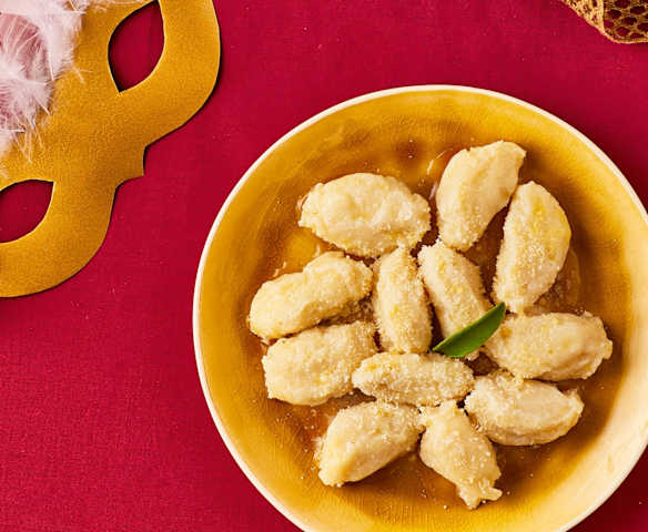 Gnocchi con la "fioreta"