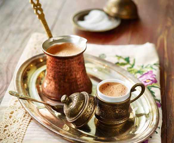 Sütlü Türk Kahvesi