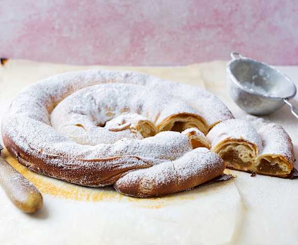 Ensaimada de cabello de ángel (Islas Baleares)