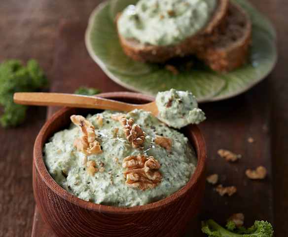 Grünkohl-Aprikosen-Aufstrich