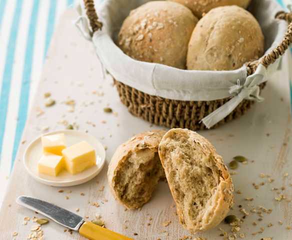 Pãezinhos de cereais
