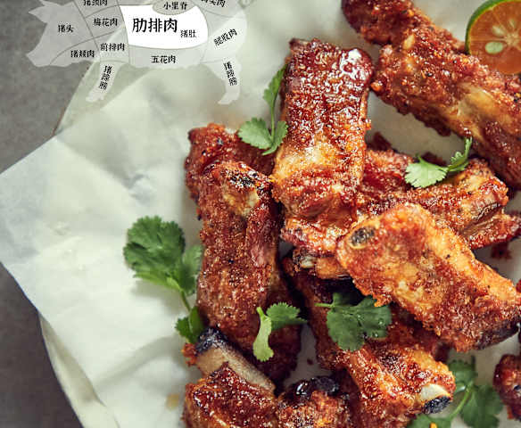 蜜汁烤肋排