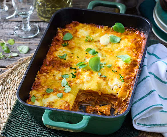 Kohlrabi-Lasagne