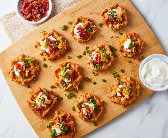 Loaded Potato Waffle Loaded Potato Waffle