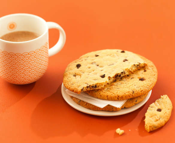 Cookies aux pépites de chocolat blanc et noir