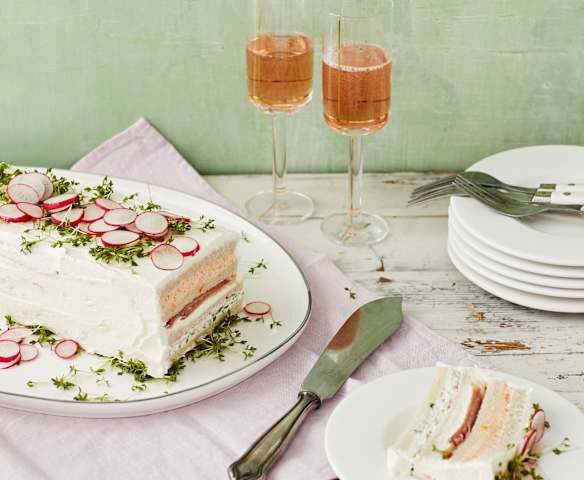 Sandwich-Frischkäse-Kuchen