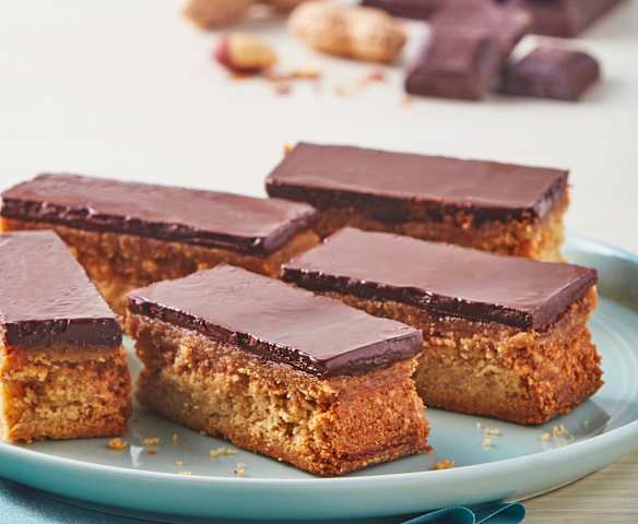 Barras de crema de cacahuate Keto