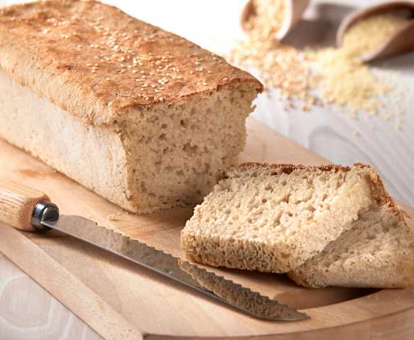 Pane con farina di miglio (senza glutine) Pane con farina di miglio (senza glutine)