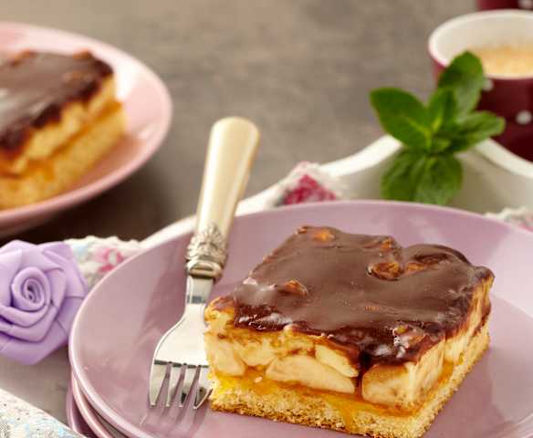 Královské banánové kostky