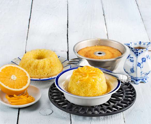 Rivani (gâteau de semoule à l'orange)