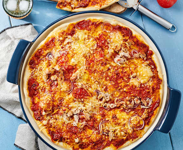 Pizza Tonno e cipolla