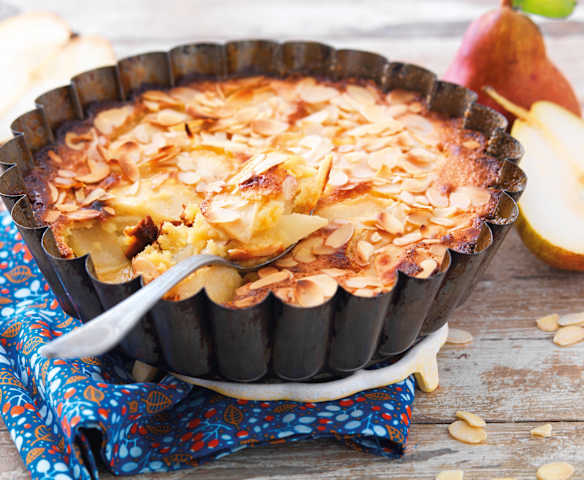 Gratin de poire aux amandes