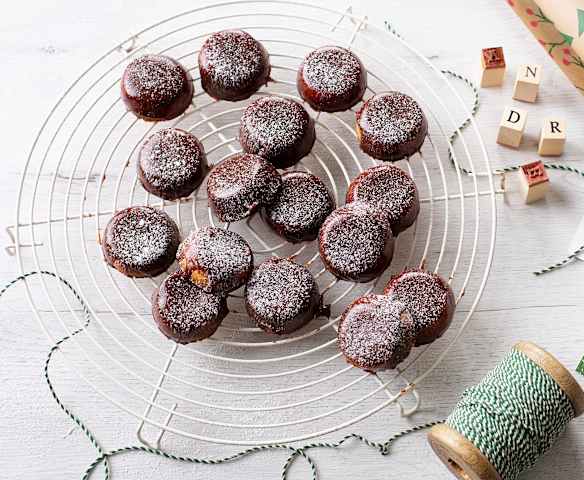 Mini quesadas con toffelate nevado