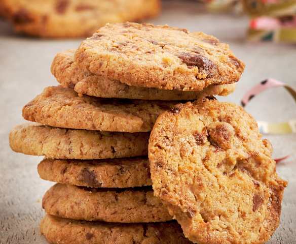 Biscotti ai tre cioccolati