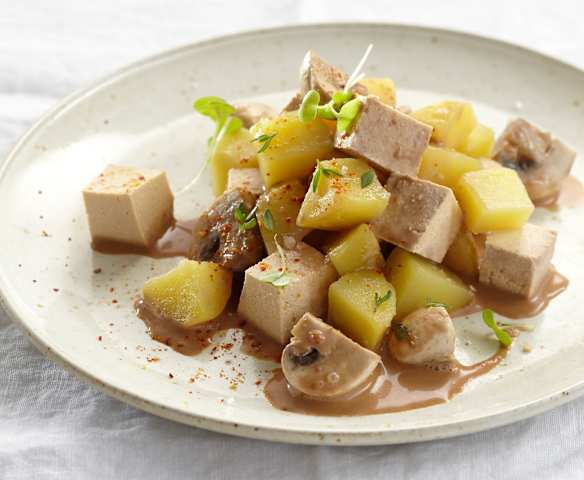 Tofu-Kartoffel-Topf